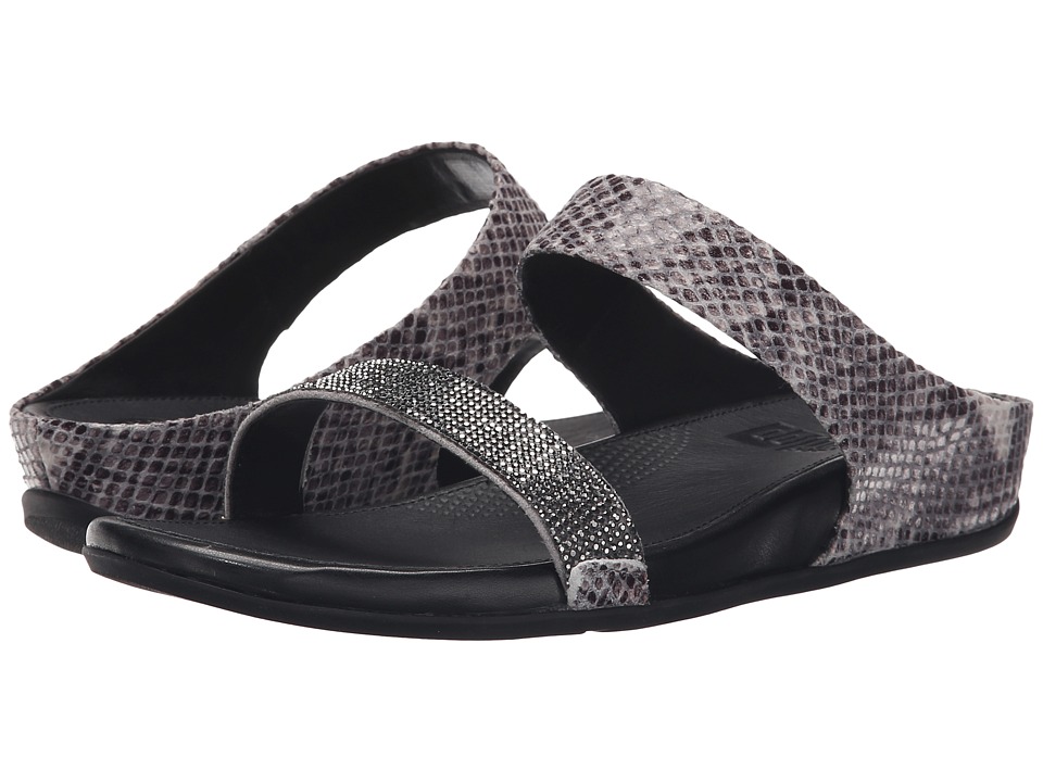 FitFlop Banda Crystal Snake Slide (Mink) Women