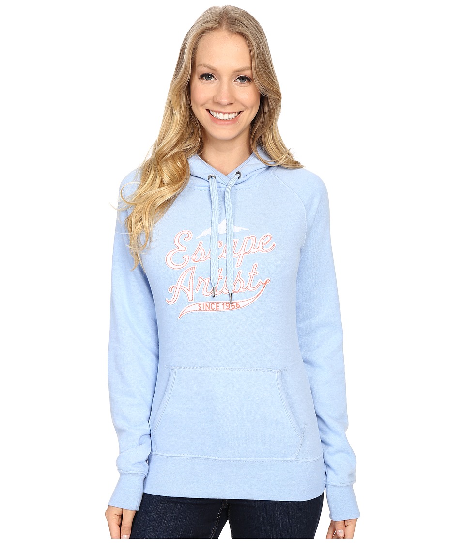 The North Face Avalon Escape Artist Pullover Hoodie (Powder Blue Heather) Women