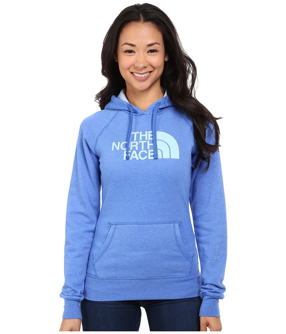 The North Face Half Dome Hoodie (Coastline Blue Heather/Powder Blue) Women