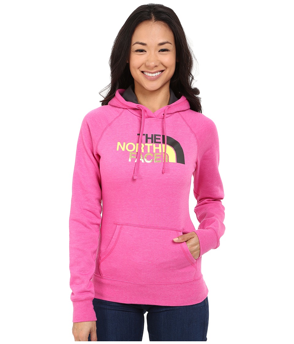The North Face Half Dome Hoodie (Raspberry Rose Heather/Asphalt Grey Multi) Women