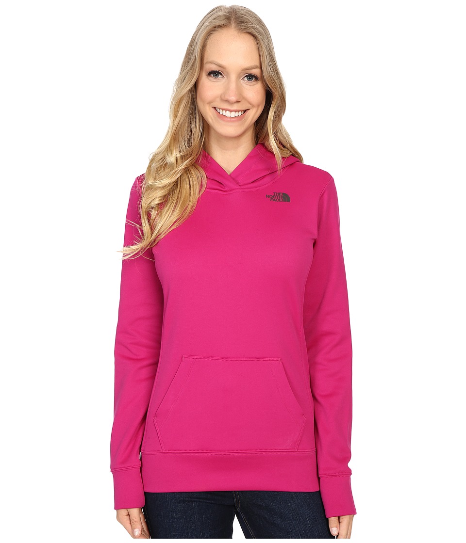 The North Face LFC Fave Hoodie (Fuchsia Pink/Asphalt Grey) Women