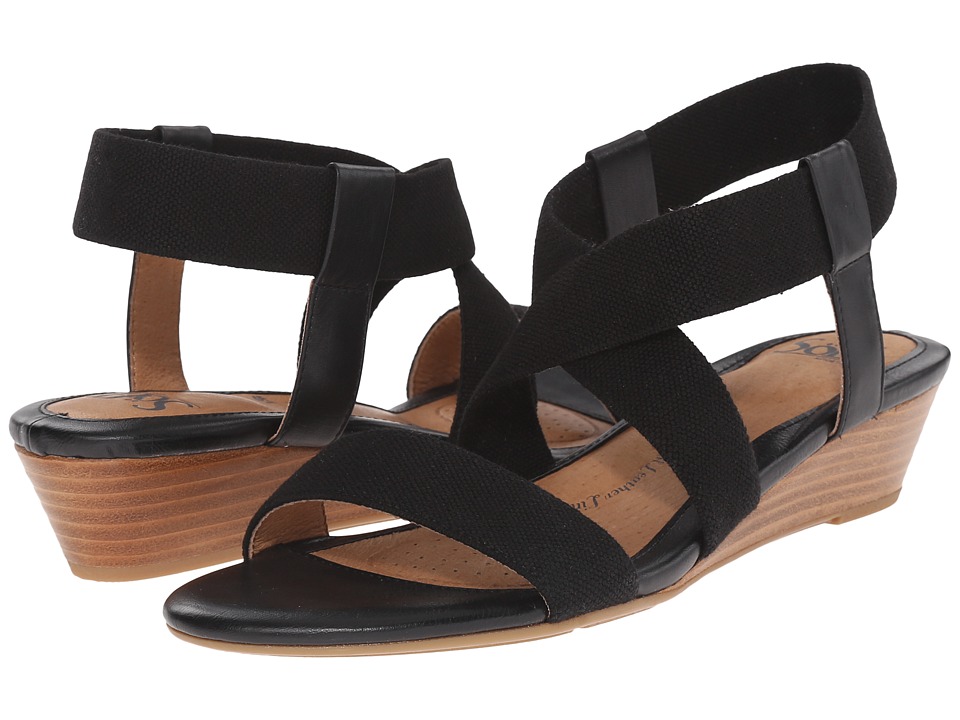 Sofft Imala (Black Cow Quilin/Cotton Elastic) Women