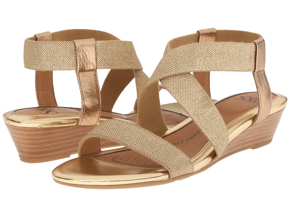 Sofft Imala (Gold Rush Cow Metallic/Cotton Foil Elastic) Women