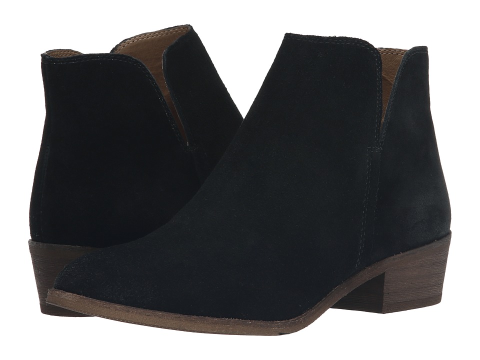 Splendid Hamptyn (Black Suede) Women