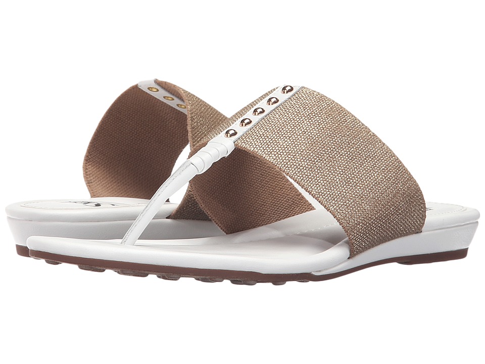 Sofft - Ameda (White M-Vege/Cotton Foil Elastic) Women
