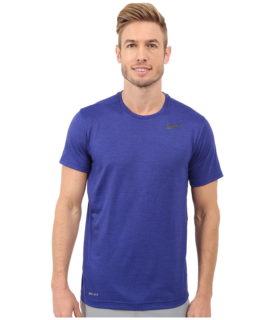 Nike Dri-FIT Training Shirt (Deep Royal Blue/Obsidian/Black) Men