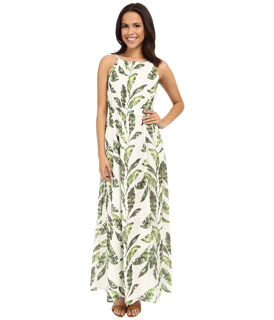 Tommy Bahama Watercolor Palmier Empire Gown (Lace) Women