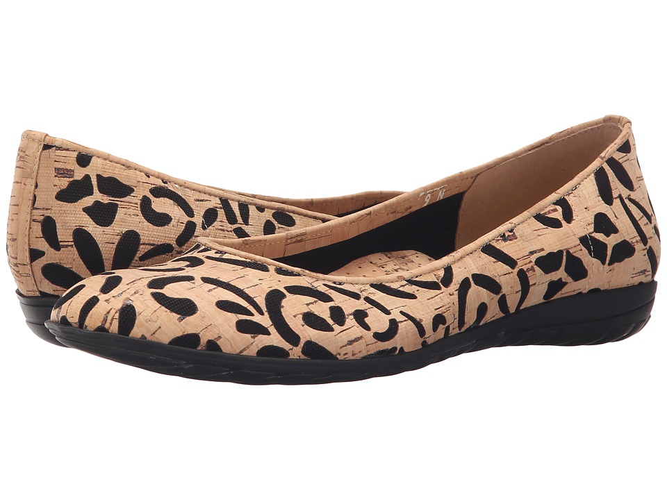 Sesto Meucci Beryl (Natural Villa Cork/Mesh Black Cloth/Natural Cork) Women