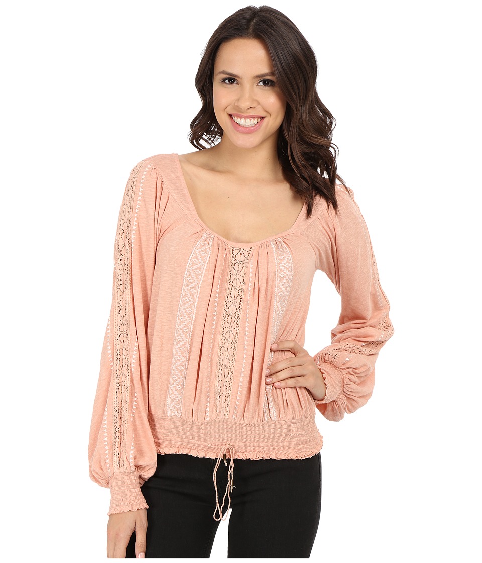 Free People - Silverlake Top (Peach) Women