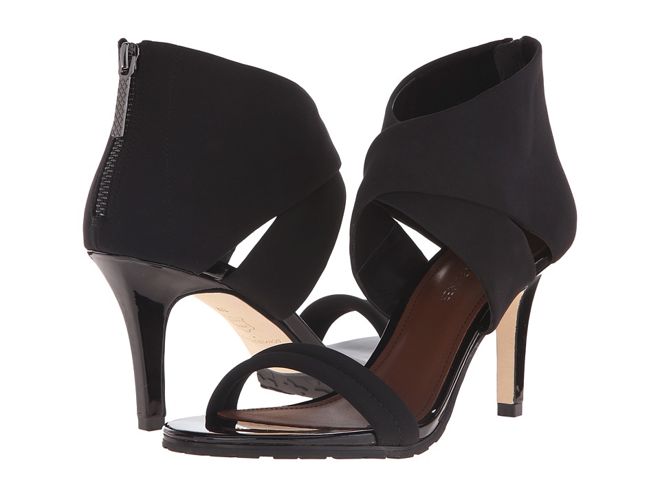 Donald J Pliner Tilly (Black Crepe Elastic) Women