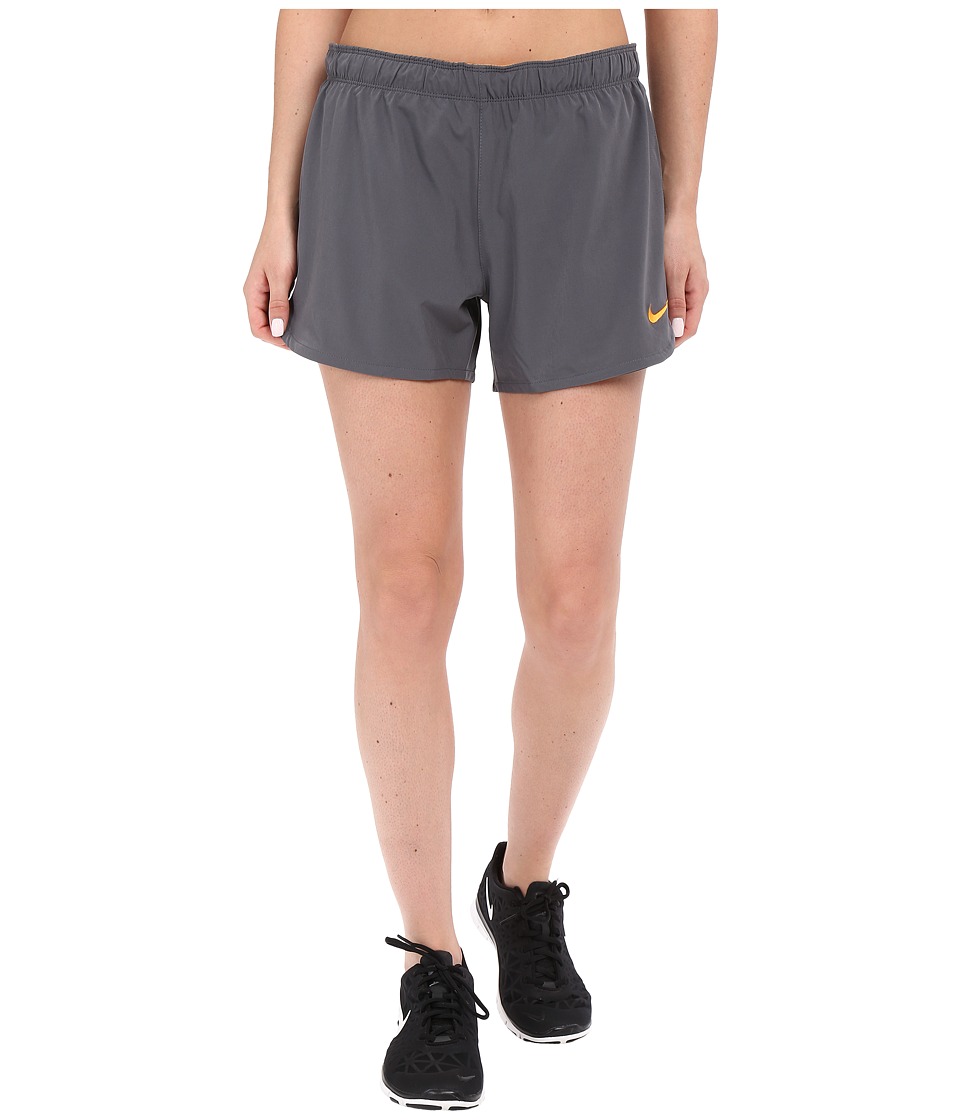 Nike Phantom 2-in-1 Training Short (Dark Grey/Vivid Orange/Vivid Orange) Women