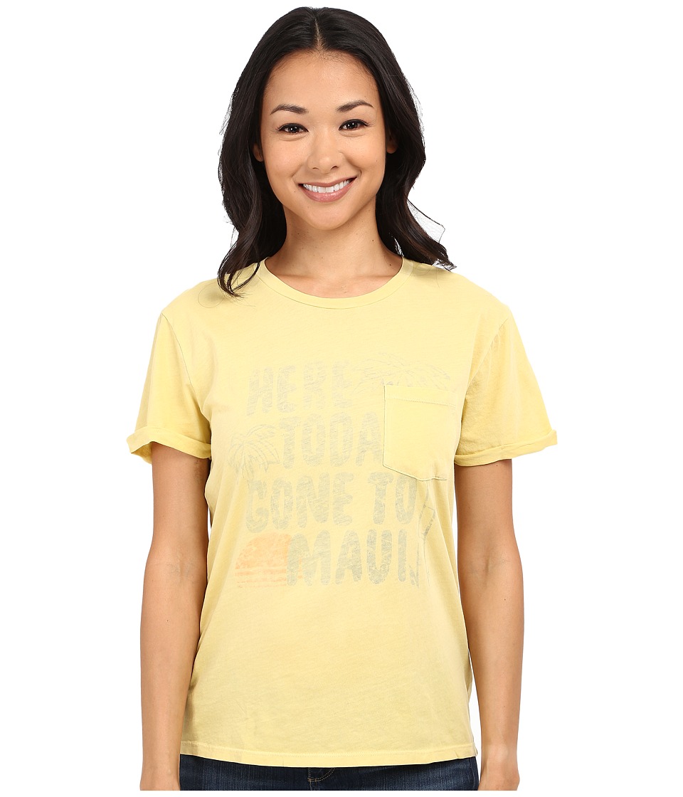 Billabong Sweet Sands Tee (Vintage Yellow) Women