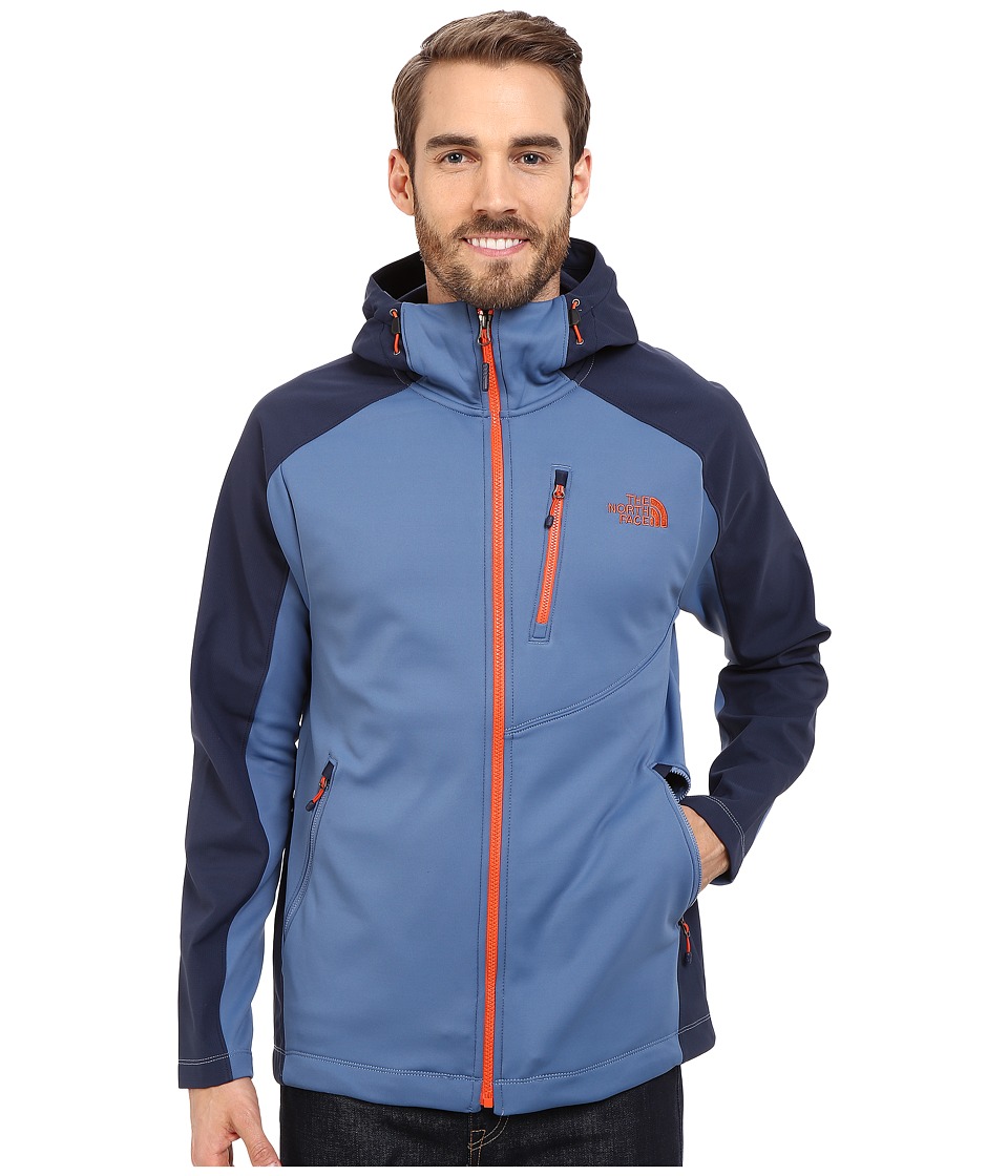 The North Face - Tenacious Hybrid Hoodie (Moonlight Blue/Cosmic Blue) Men