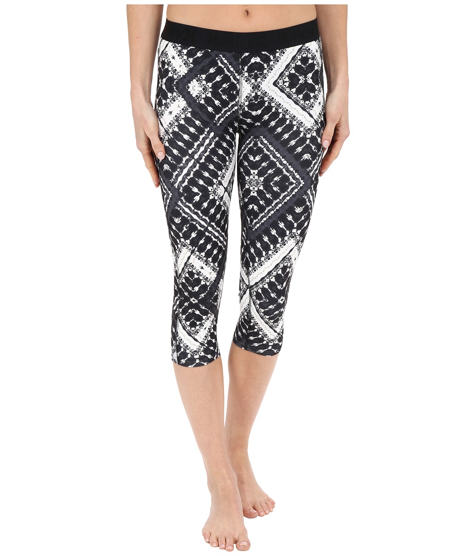Hurley Dri-Fit Crop Leggings (Black T) Women