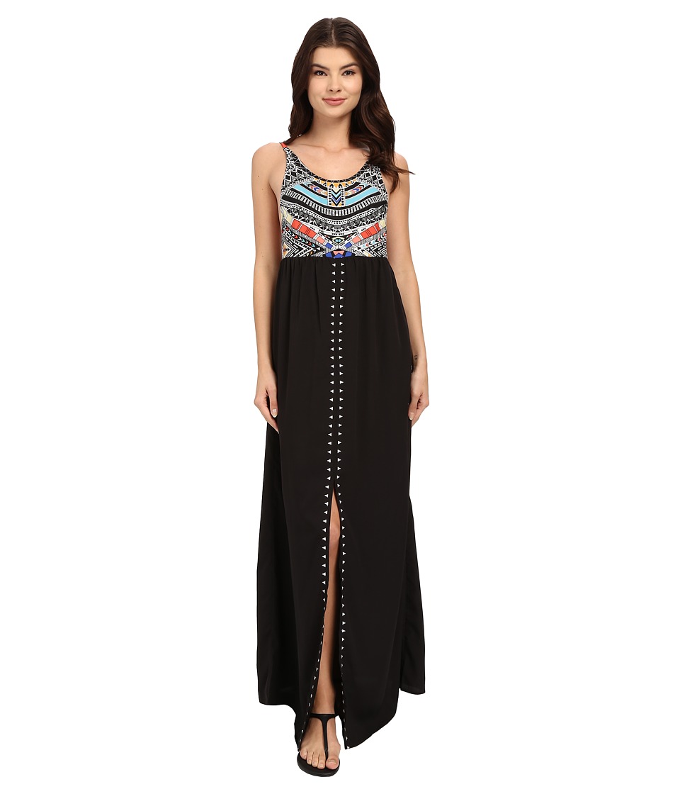 Rip Curl Tribal Myth Maxi Dress (Black) Women