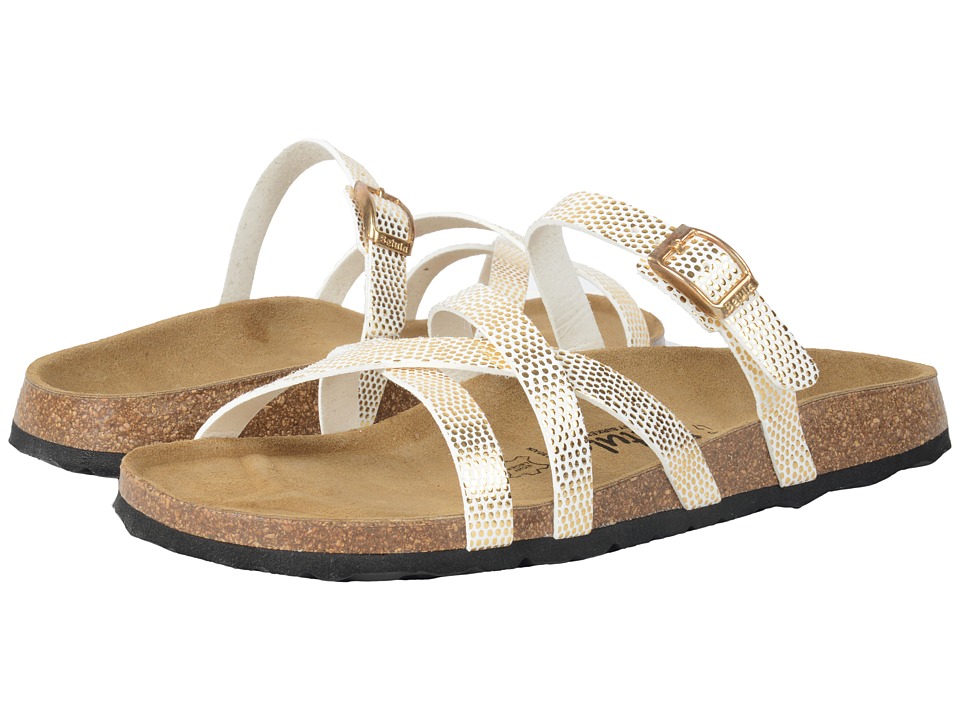 betula gold sandals