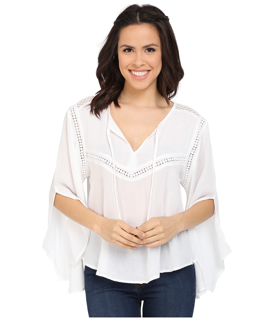 Volcom - Peaceazy Top (White) Women