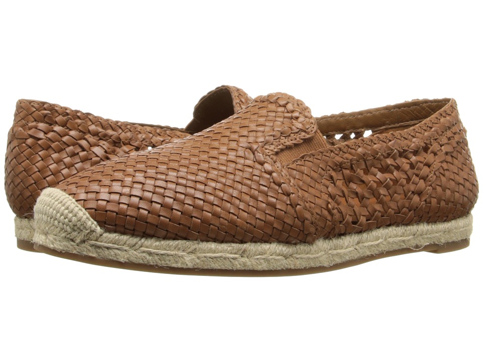 Michael Kors Toni (Luggage Woven Smooth Calf) Women
