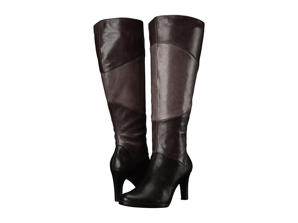Naturalizer Analise Wide Calf (Grey/Black) Women