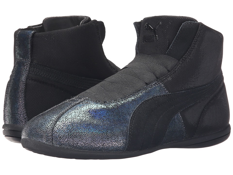 PUMA Eskiva Mid Deep Summer (Black) Women