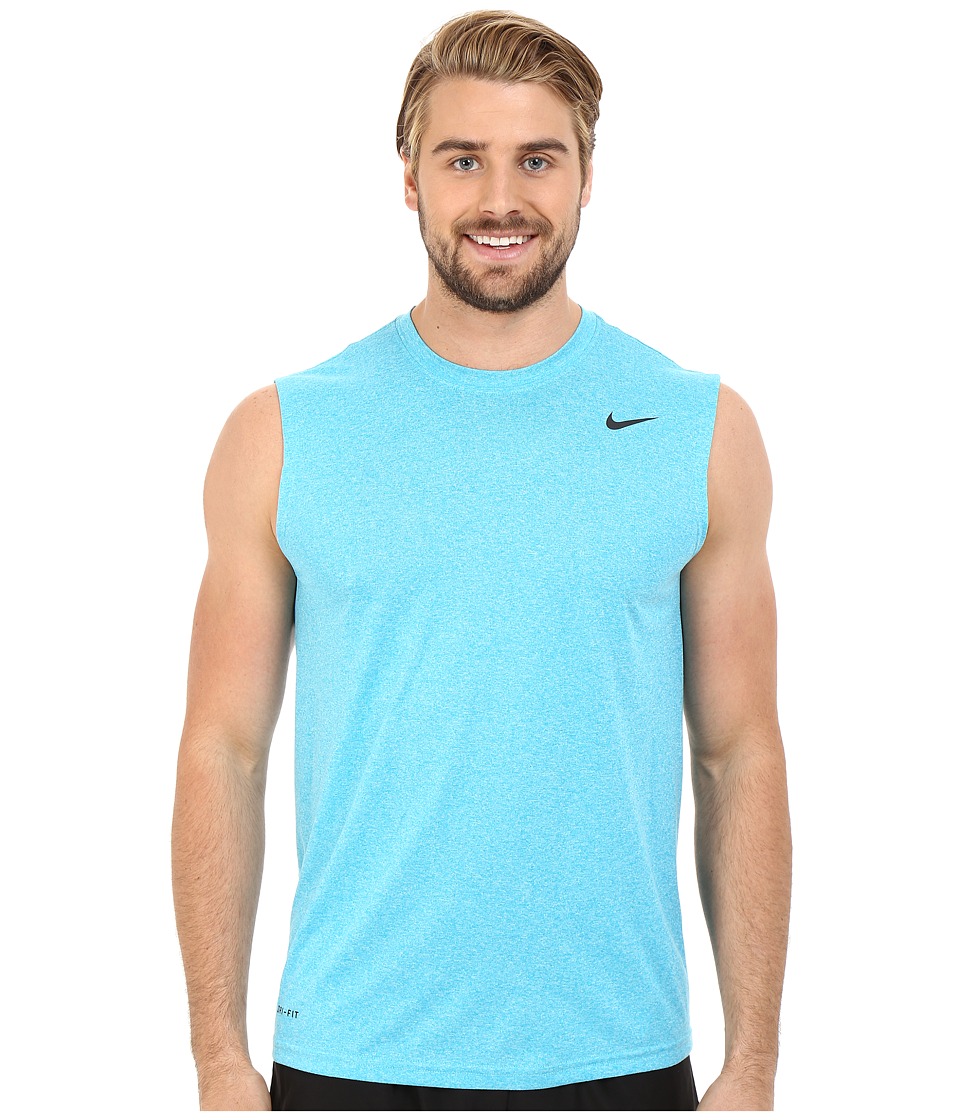 Nike Legend 2.0 Sleeveless Tee (Omega Blue/Light Aqua/Black) Men