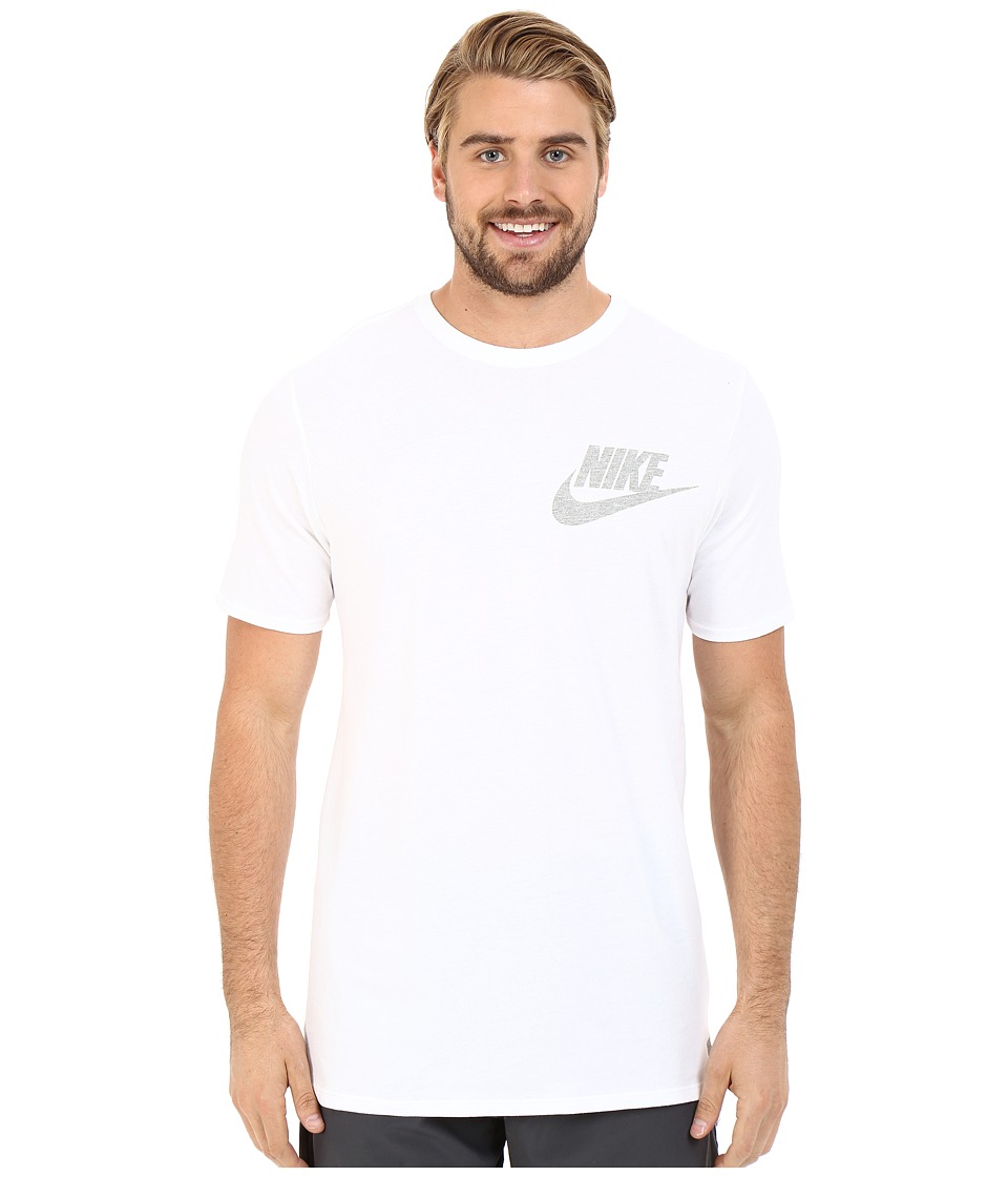 Nike Futura Drop Hem Tee (White) Men