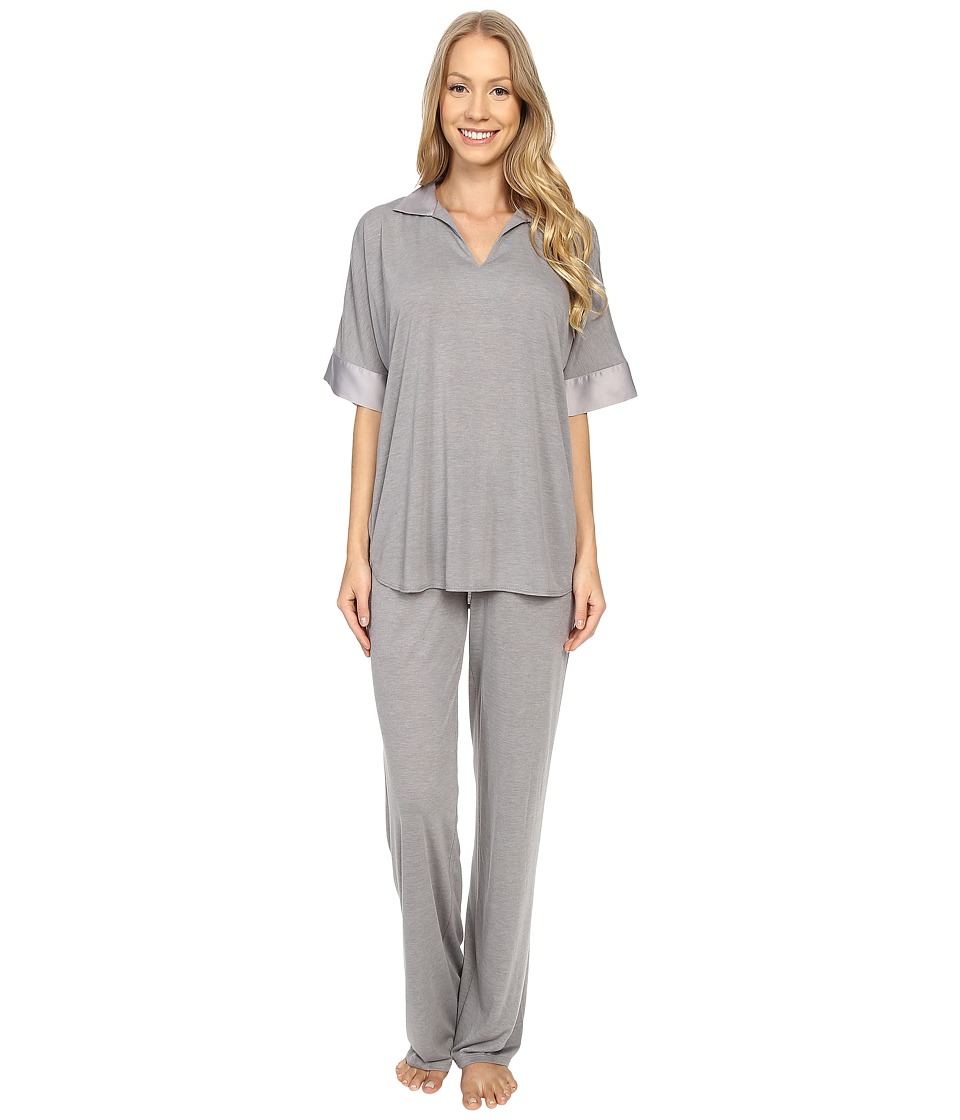 N by Natori - N Natori Tunic PJ (Light Grey) Women