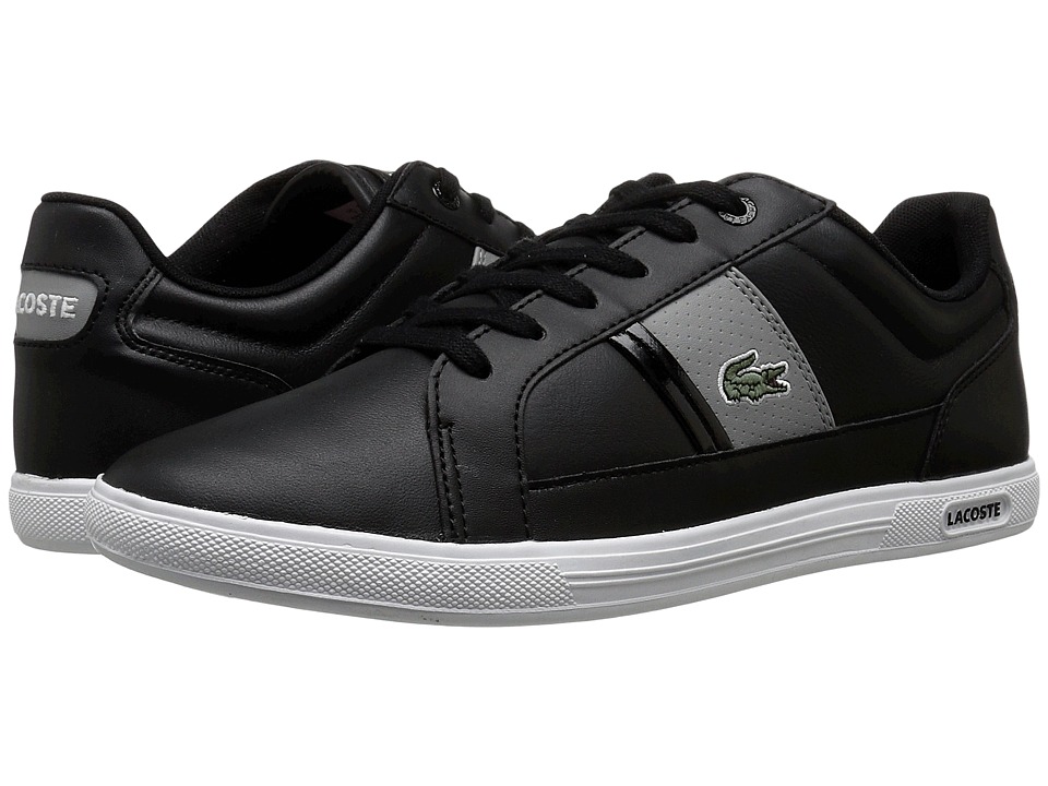 Lacoste Europa LCR 3 (Black/Grey) Men