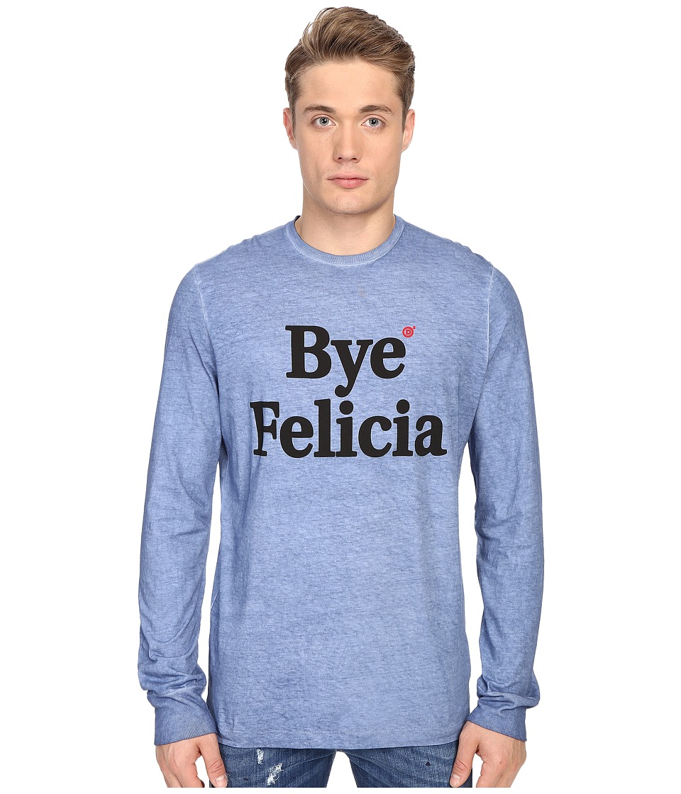 DSQUARED2 New Surf Fit Bye Felicia Tee (Light Blue) Men