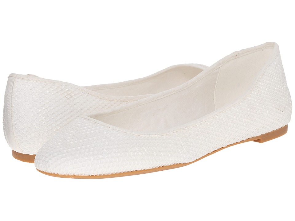 Nine West Adorabl (White Fabric/White Fabtic) Women