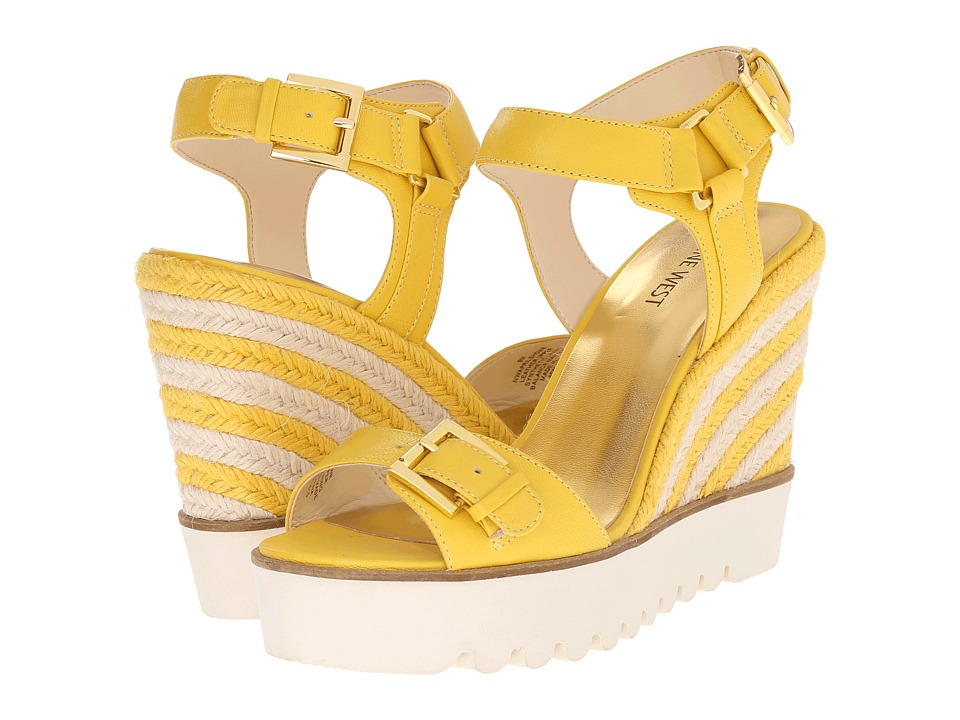 Nine West Aprilshower (Yellow Leather) Women