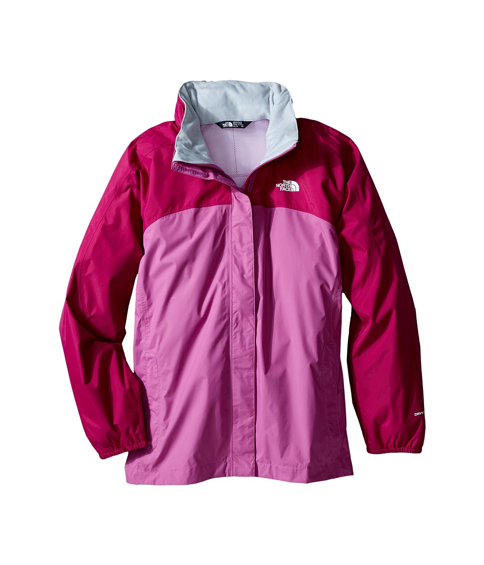 The North Face Kids Resolve Reflective Jacket (Little Kids/Big Kids) (Roxbury Pink/Wisteria Purple) Girl