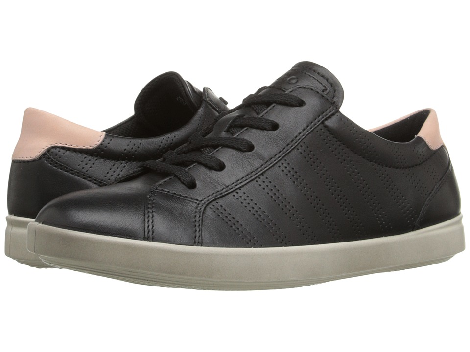 ECCO Aimee Sport Tie (Black/Silver Pink) Women