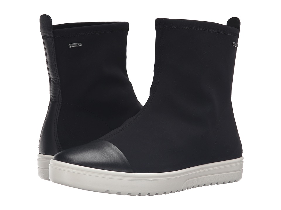 ECCO Fara Mid Boot GTX (Black/Black) Women