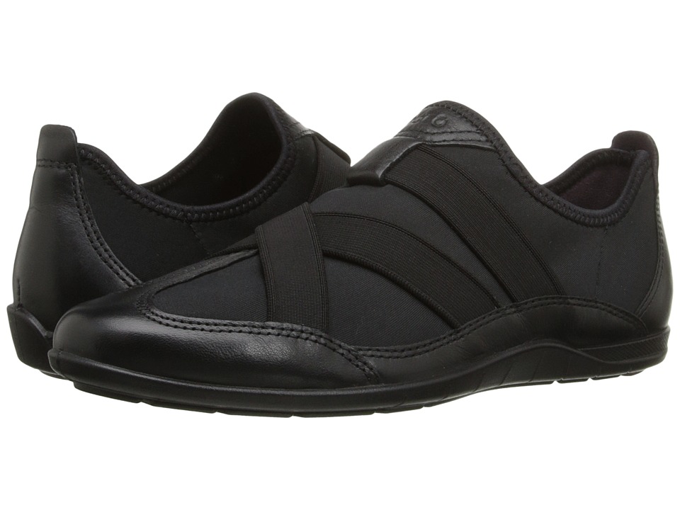 ECCO Bluma Slip-On (Black/Black) Women