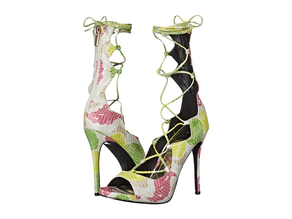 LFL by Lust For Life - Jade (White Multi) High Heels