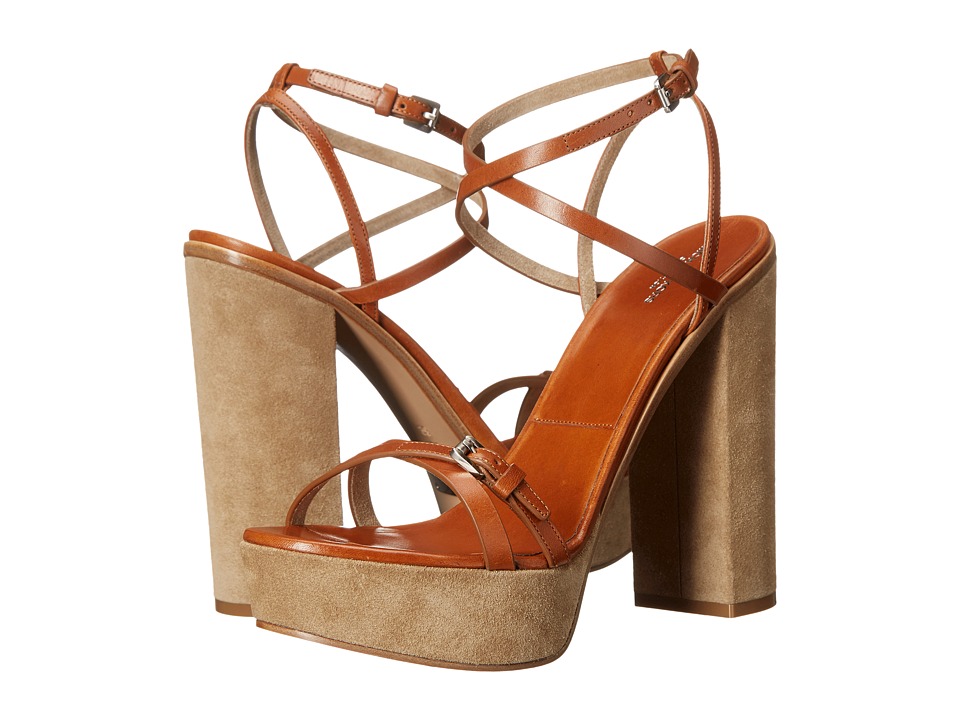 Michael Kors Alma Runway (Luggage) High Heels