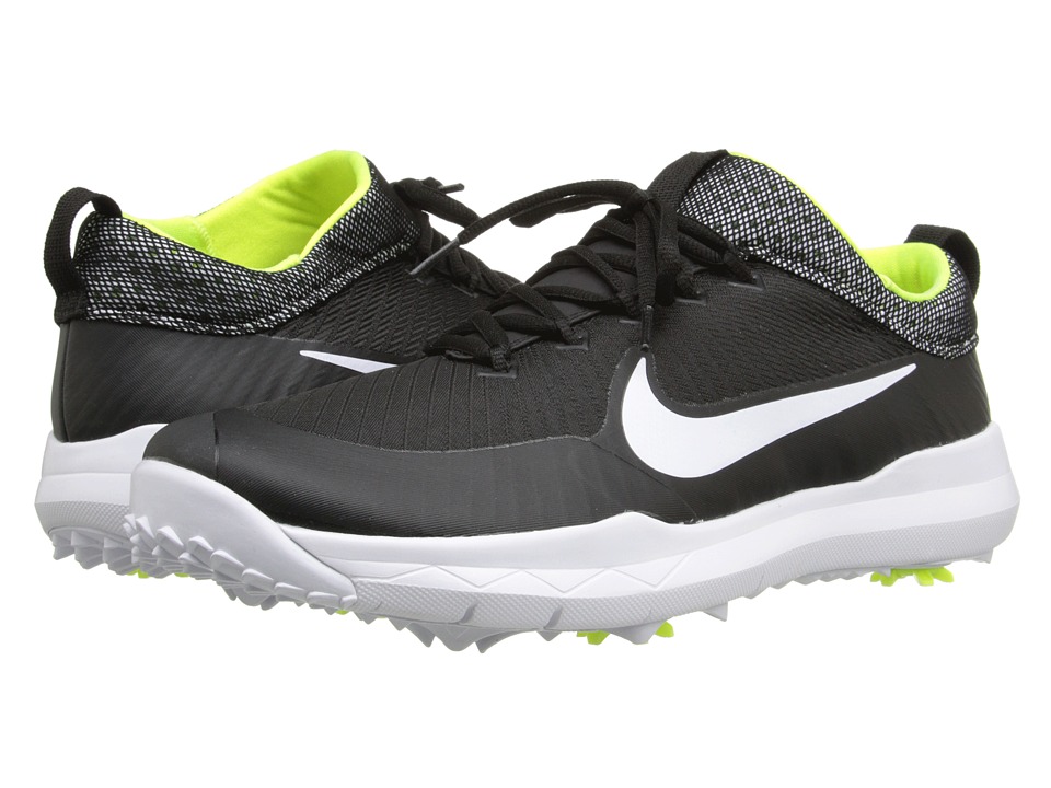 Nike Golf FI Premiere (Black/White/Volt) Men