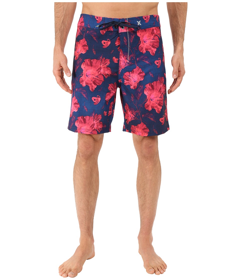 Hurley Phantom Flora 19 Boardshorts (Bright Crimson) Men
