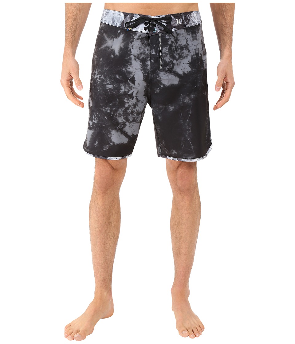 Hurley Phantom Shibori Boardshorts (Black) Men