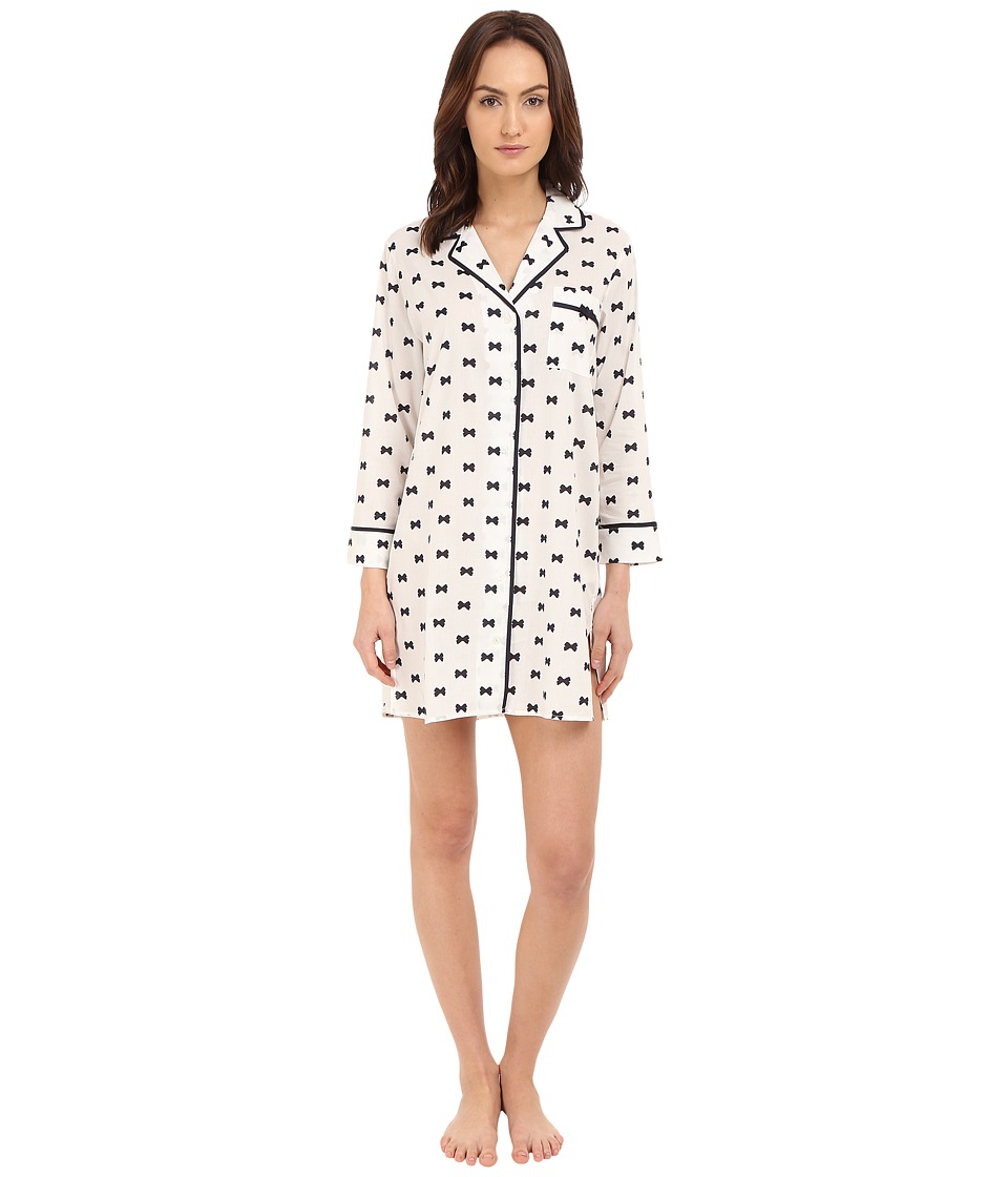 Kate Spade New York - Lawn Sleepshirt (Bow Tie) Women