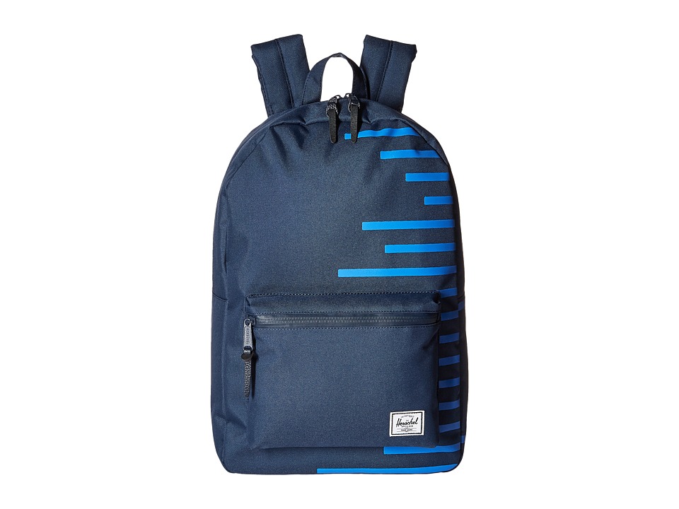 Herschel Supply Co. - Settlement (Navy/Cobalt Stripes) Backpack Bags