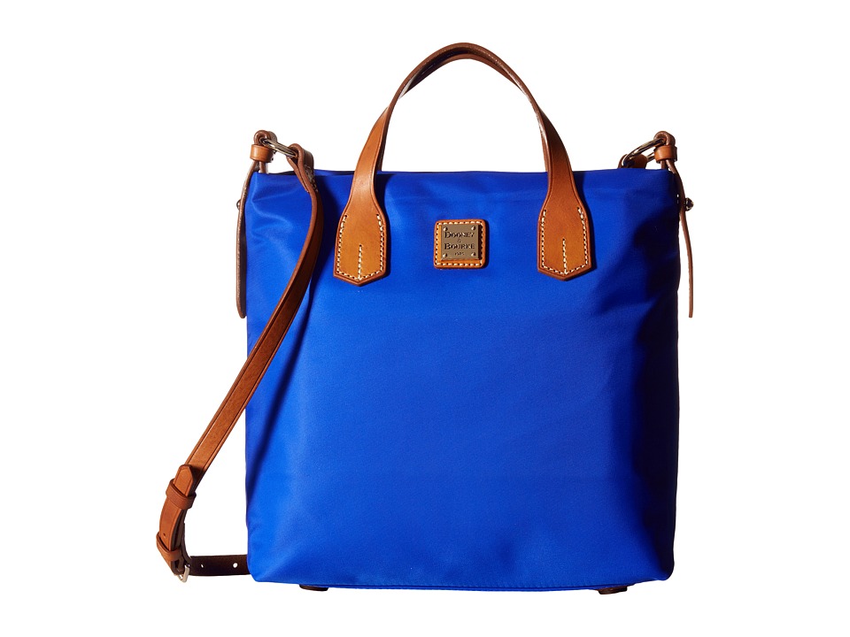 UPC 799344213657 product image for Dooney & Bourke - Windham Cleo Letter Carrier (French Blue w/ Natural Trim) Cros | upcitemdb.com