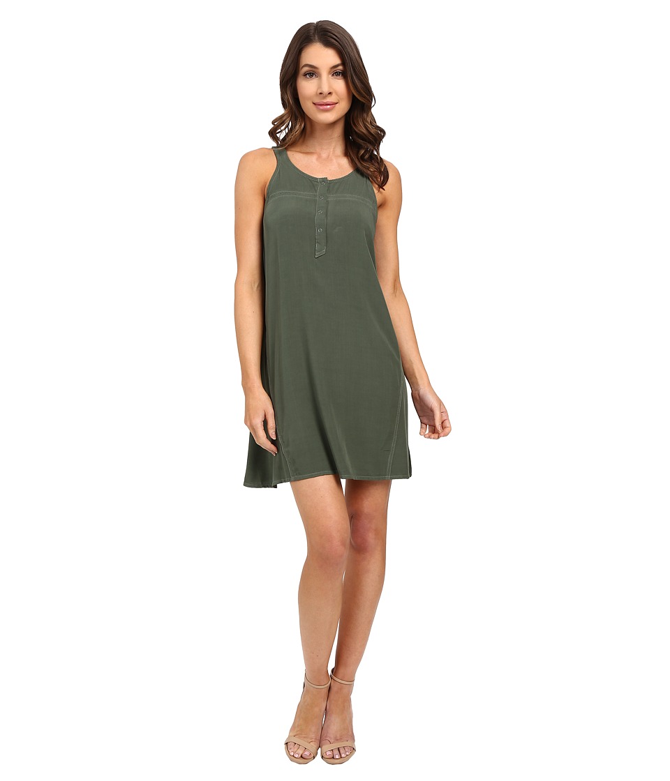 Splendid Rayon Voile Dress (Military) Women