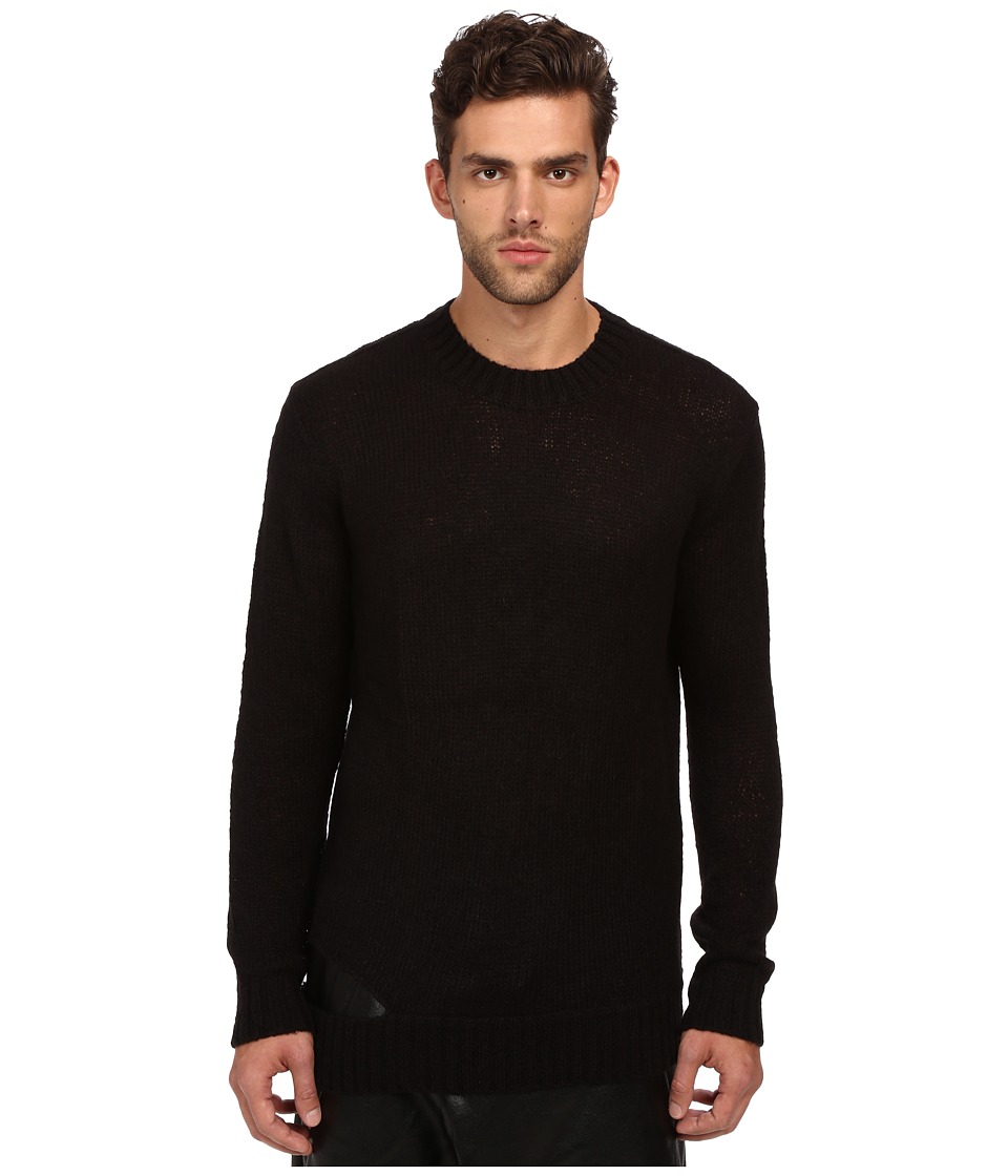 DBYD Bottom Cut Knitted Sweater (Black) Men