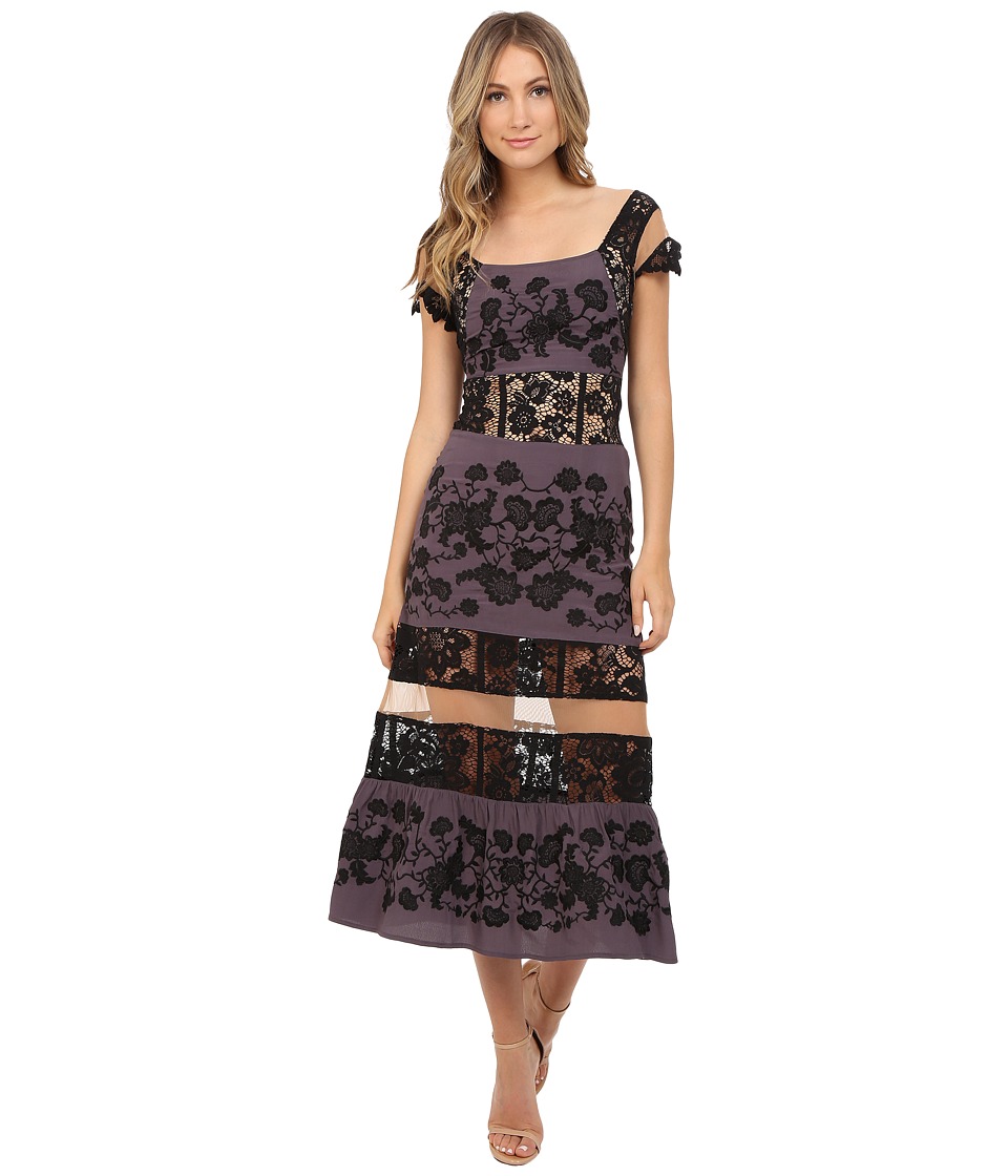 For Love and Lemons Cecelia Dress (Dark Grey) Women