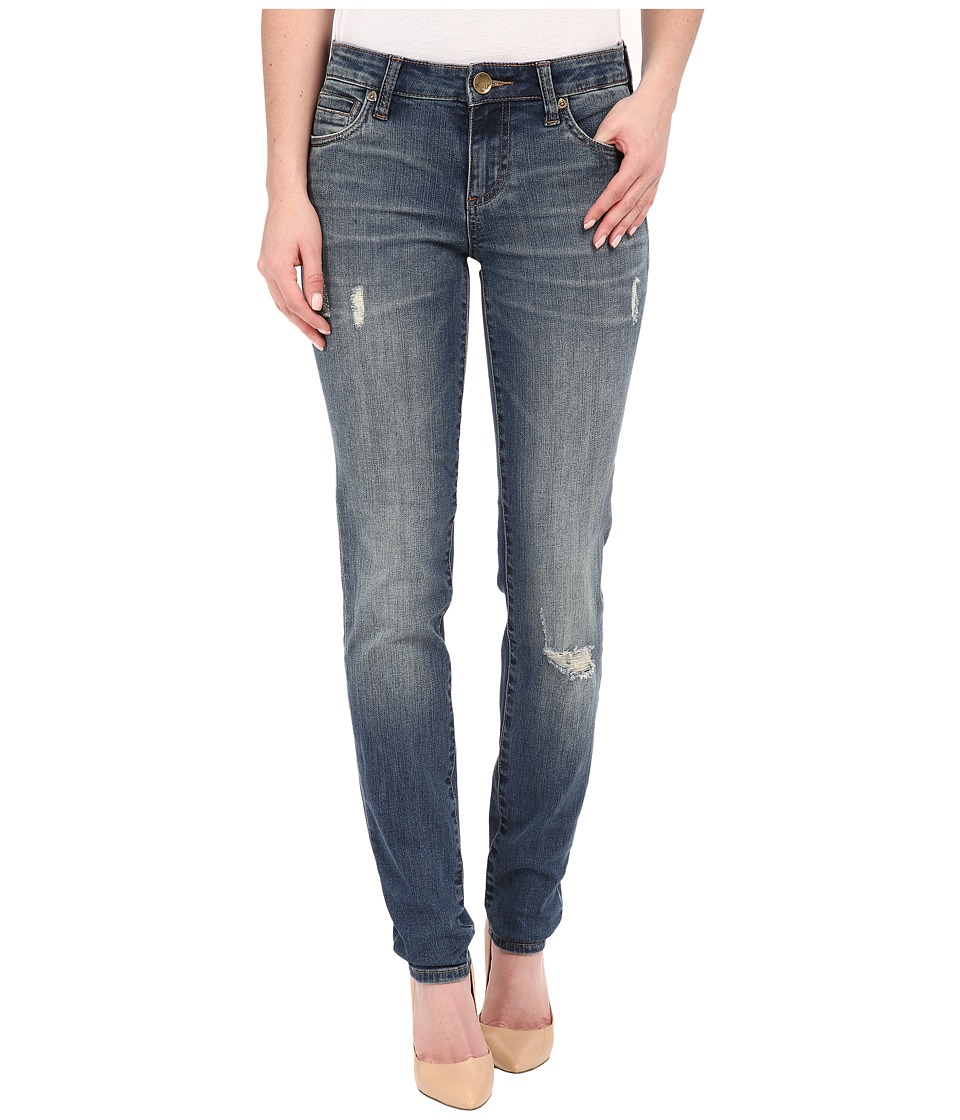 KUT from the Kloth Diana Skinny Jeans in Zest w/ Dark Stone Base Wash (Zest/Dark Stone Base Wash) Women
