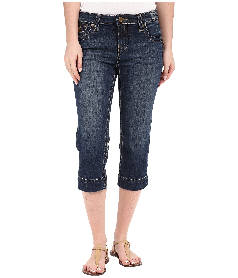 KUT from the Kloth Natalie Crop Jeans in Vagos Wash (Vagos Wash) Women