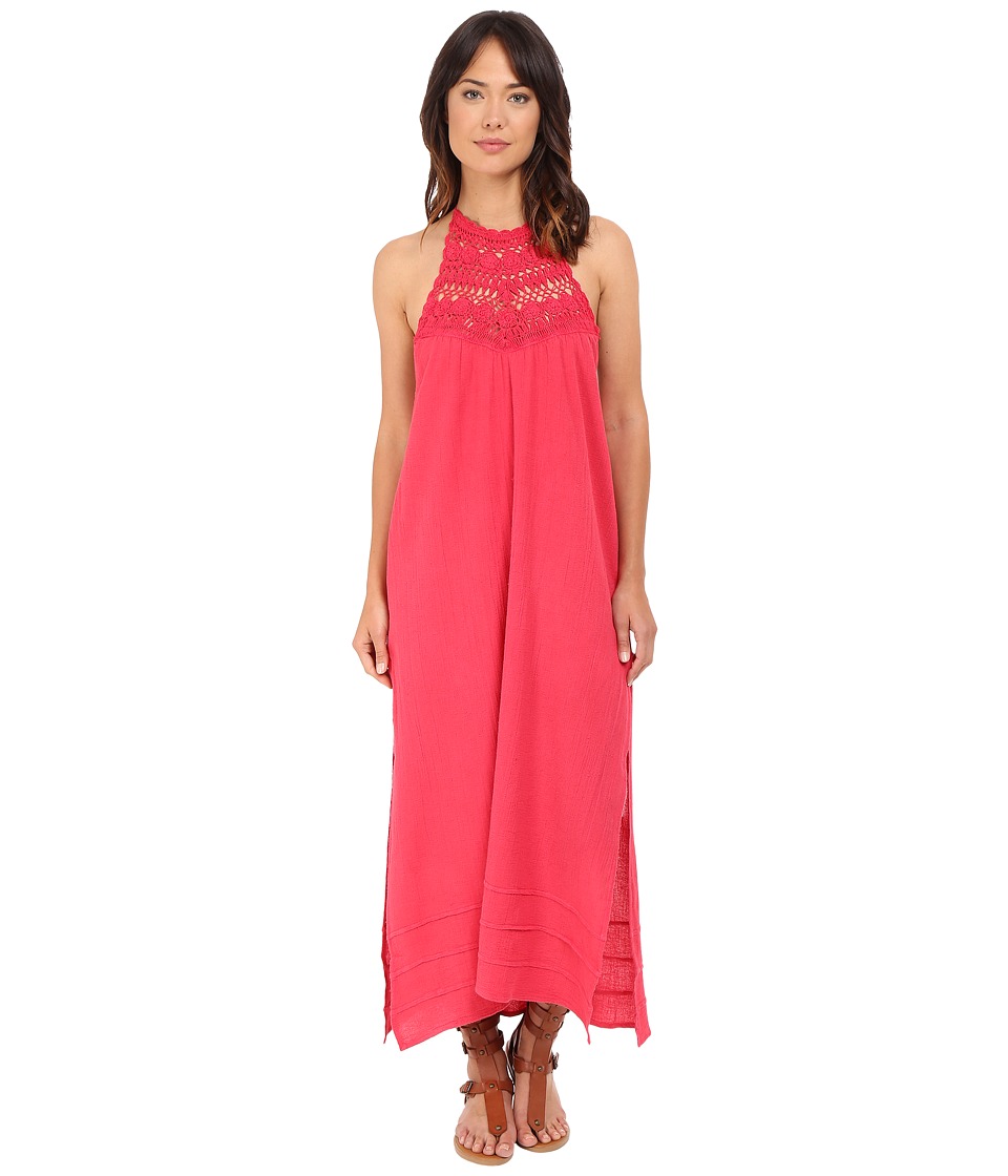 Billabong Midsummer Tides Maxi Dress (Wild Berry) Women