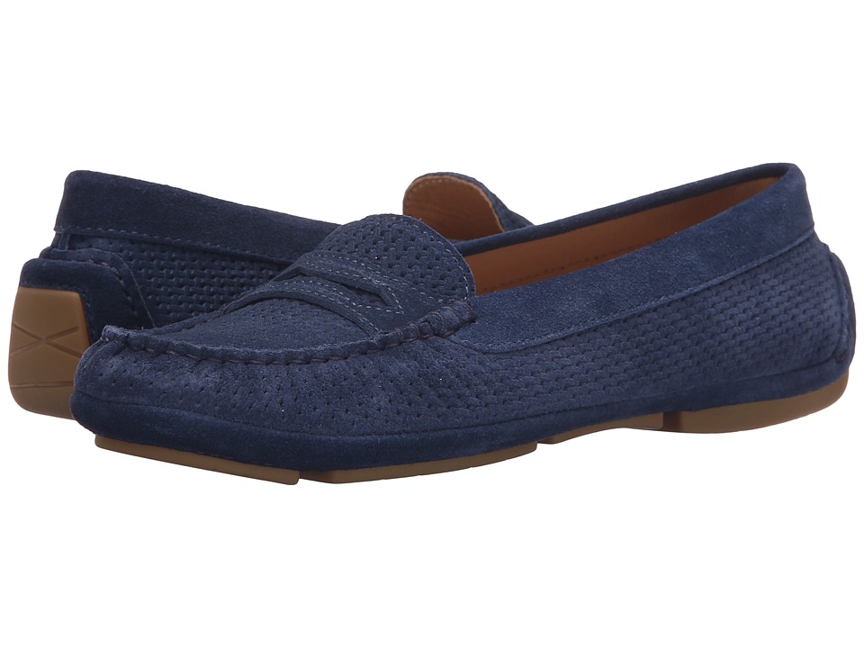 Aquatalia Sawyer (Navy Suede) Women